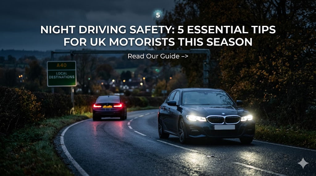 Night Driving Safety: 5 Essential Tips for UK Motorists This Season