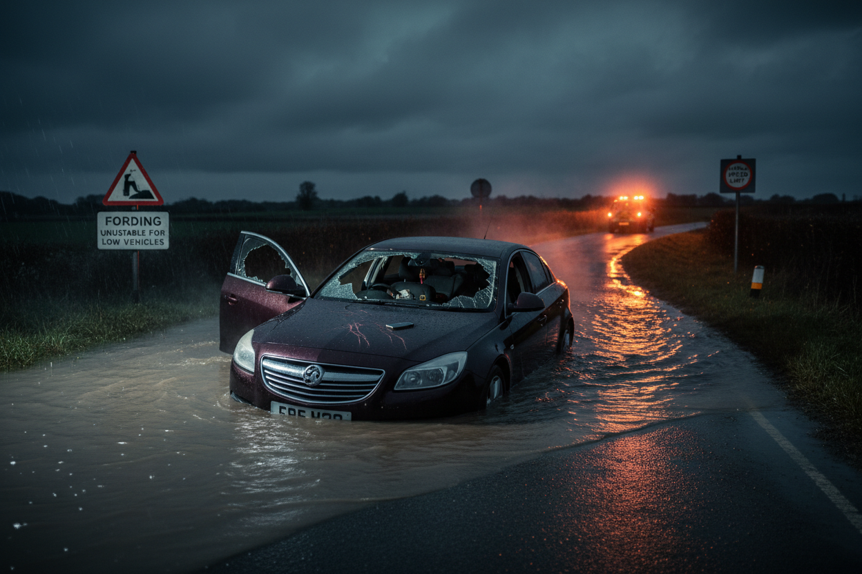 Why Cars Sink So Fast: The 60-Second Window Every UK Driver Must Know About