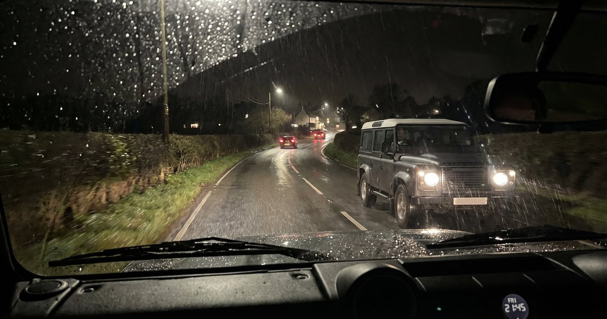 Friday night driving safety UK roads