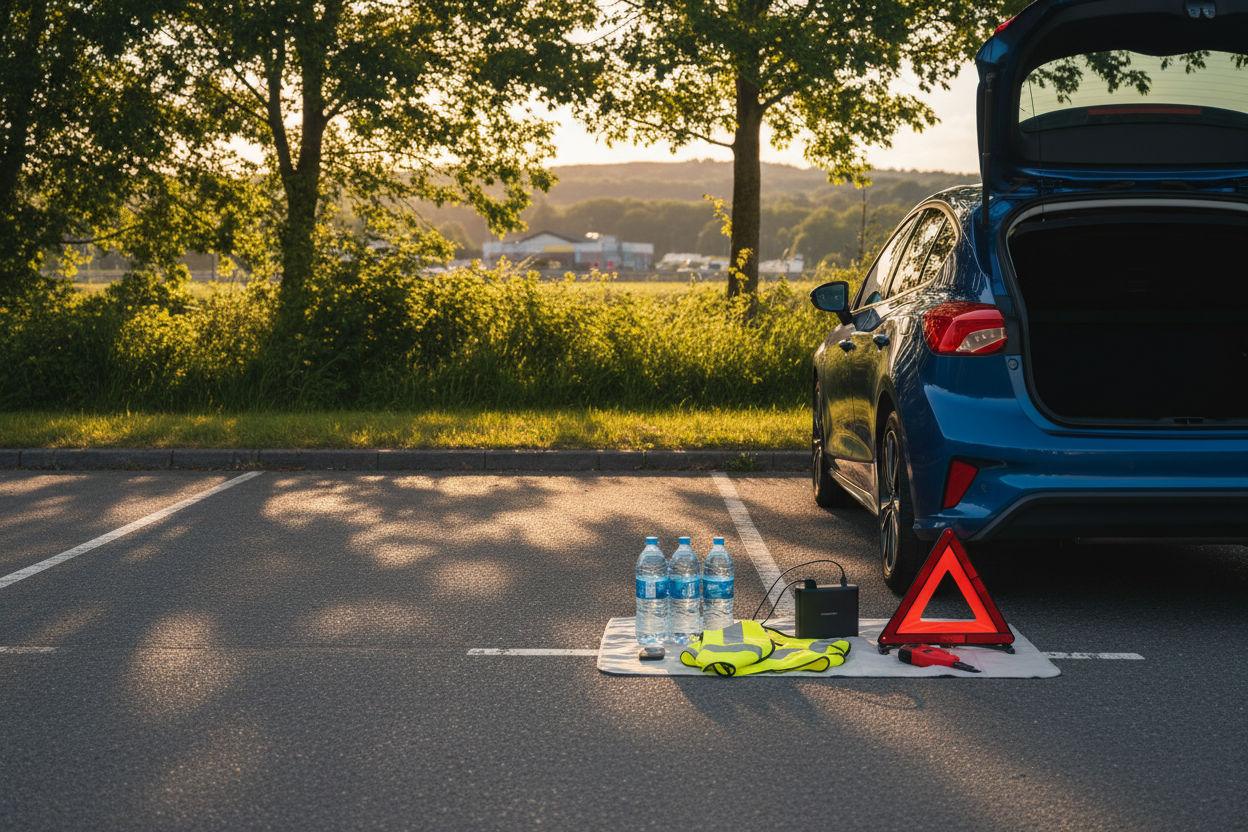 Heatwave week car kit check for UK drivers