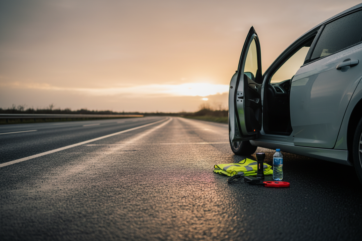Evening Showers and Slippery Roads: A Practical Drive-Home Checklist for UK Drivers