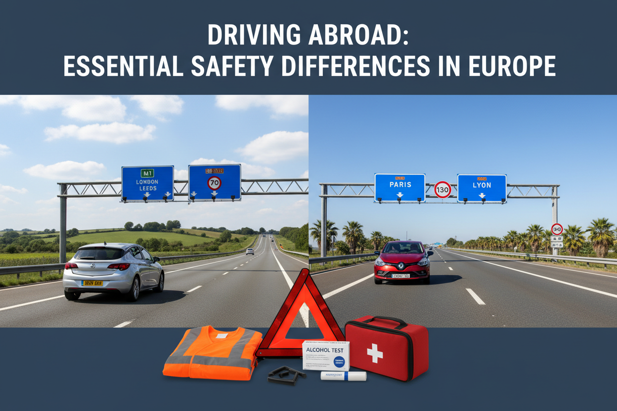 Driving Abroad: Essential Safety Differences in Europe