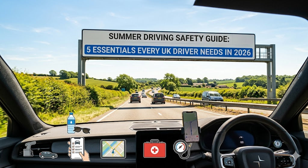 Summer Driving Safety Guide: 5 Essentials Every UK Driver Needs in 2026