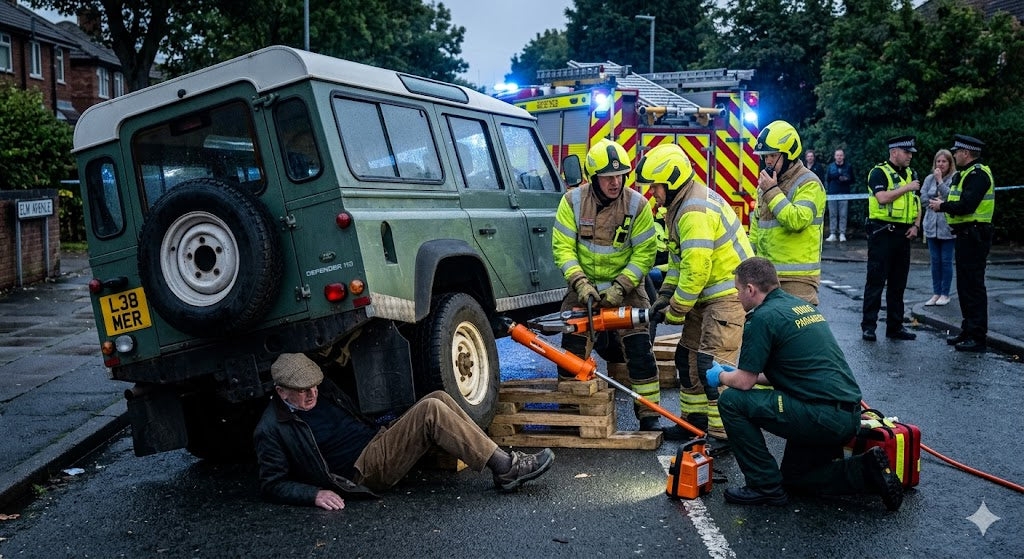 Merseyside Pensioner Trapped Under Land Rover: Why Every Second Counts in Vehicle Emergencies
