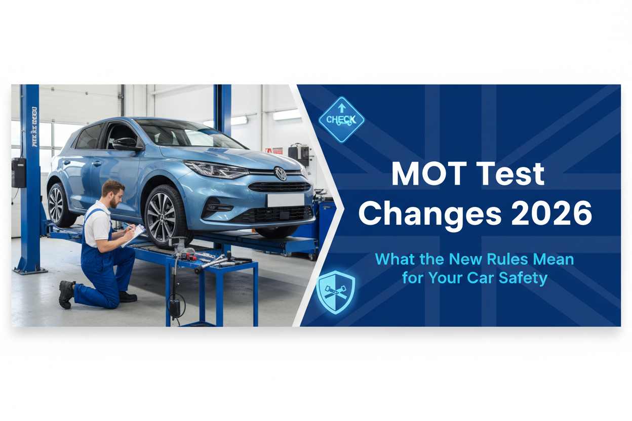 MOT Test Changes 2026: What the New Rules Mean for Your Car Safety