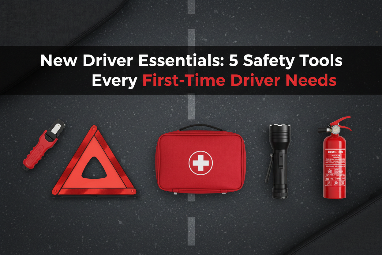 New Driver Essentials: 5 Safety Tools Every First-Time Driver Needs