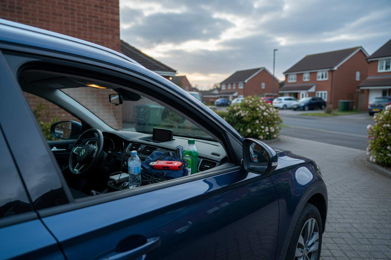 Monday Evening Drive-Home Check for UK Drivers: Bright Cloud, Overnight Closure Awareness and a Tuesday-Ready Cabin Reset