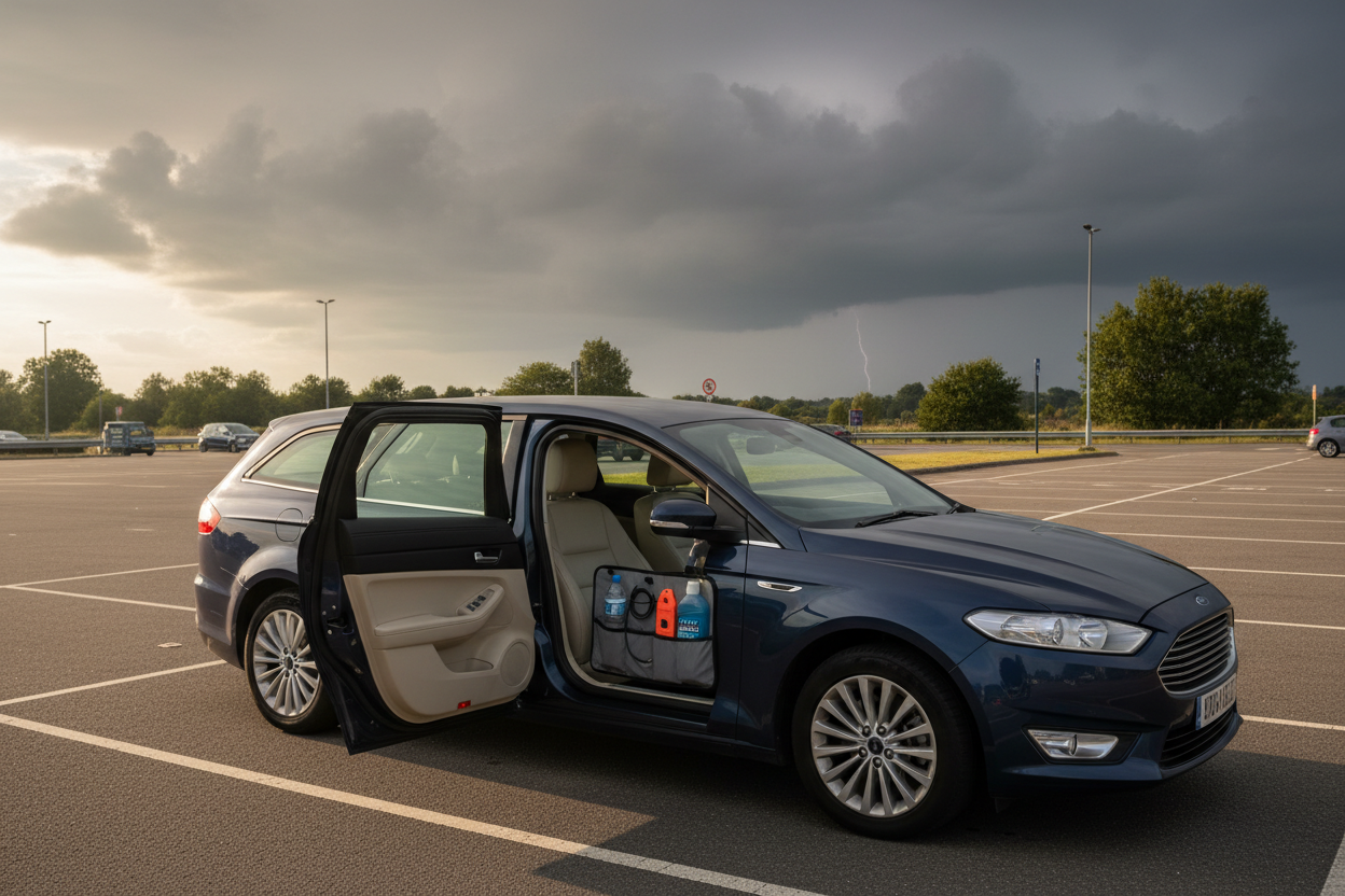 Saturday Evening Drive-Home Check for UK Drivers: Warm Muggy Air, Eastern Thunderstorm Risk and Overnight Closure Planning