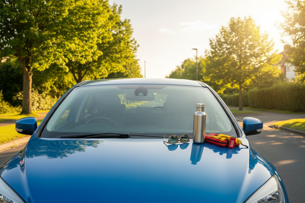 Friday Heat and Weekend Travel Check for UK Drivers: Hot Sunshine, Planned Closures and a Reachable Roadside Kit