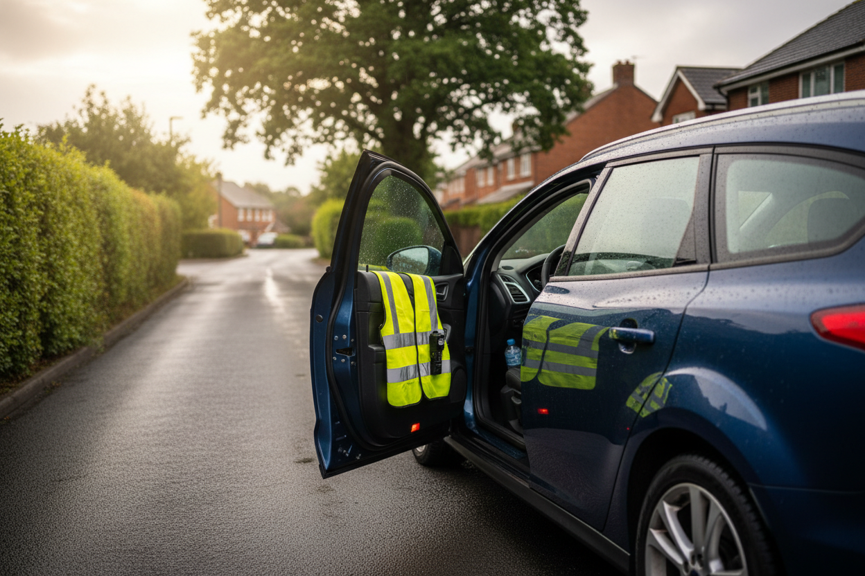Friday Morning Car Check for UK Drivers: Breezy Conditions and Patchy Drizzle