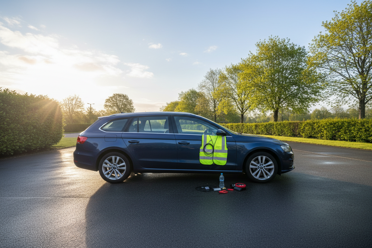 Monday Morning Car Check for UK Drivers: Sunny Spells, Early Shower Risk and Overnight Closure Awareness