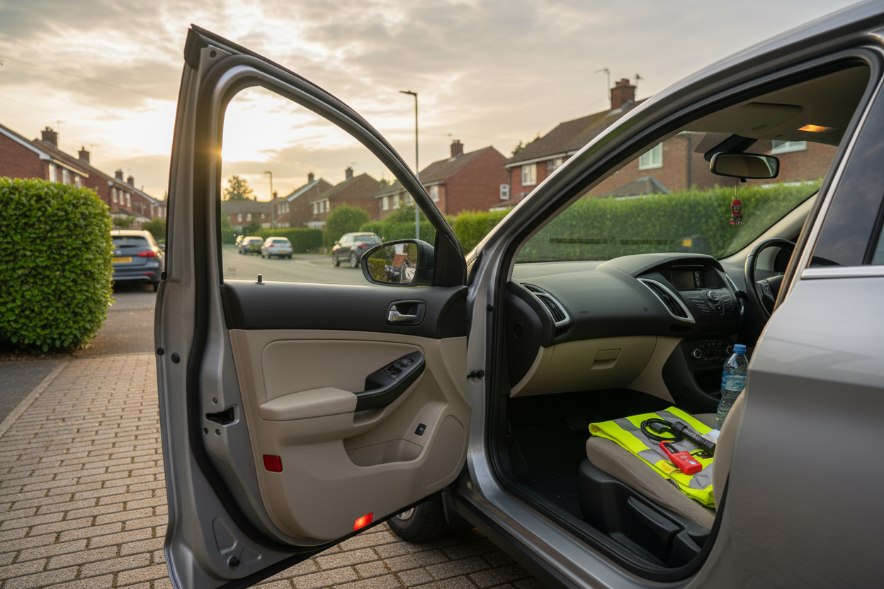 Tuesday Morning Car Check for UK Drivers: Warm Southeast, Early Closure Checks and Clear-Glass Prep