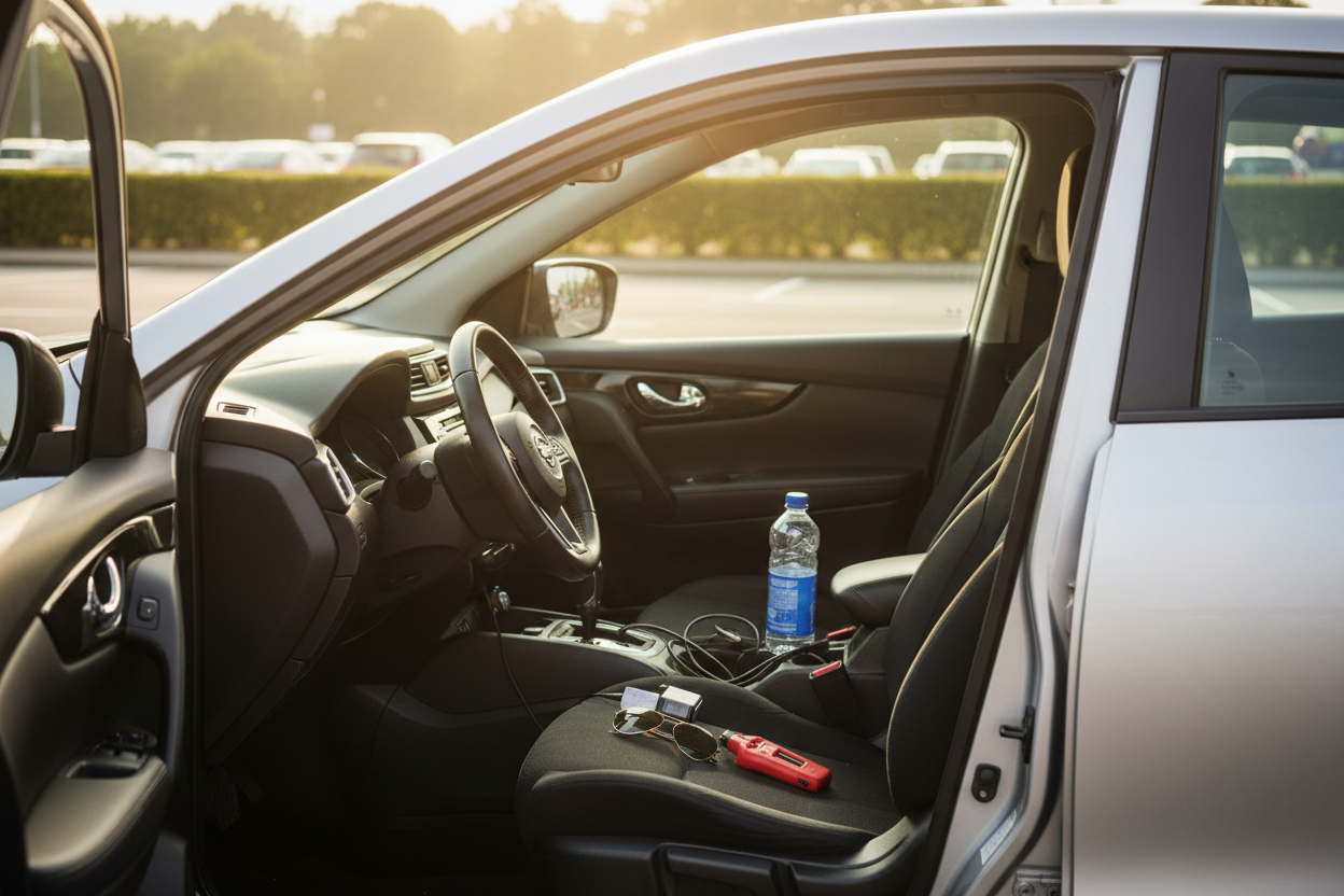 Friday Morning Red Heat Warning Check for UK Drivers: 38C, Humid Air and Early Cabin Prep