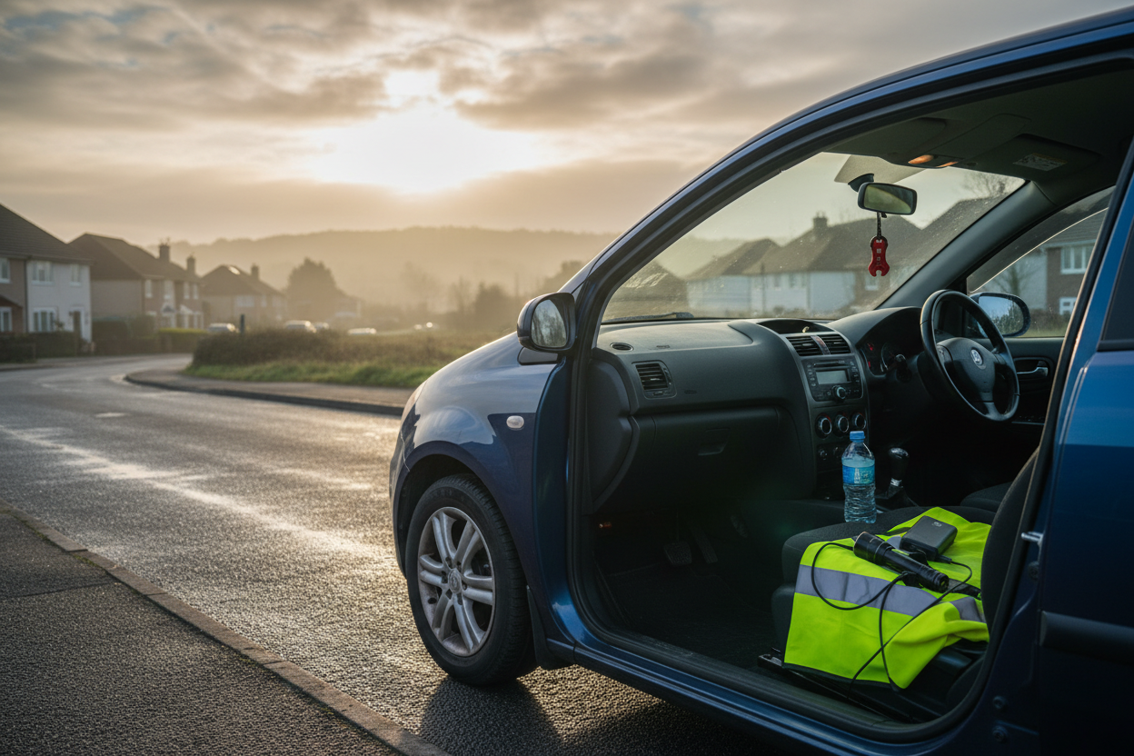Wednesday Morning Car Check for UK Drivers: Damp Start, Patchy Fog and Closure-Aware Route Planning