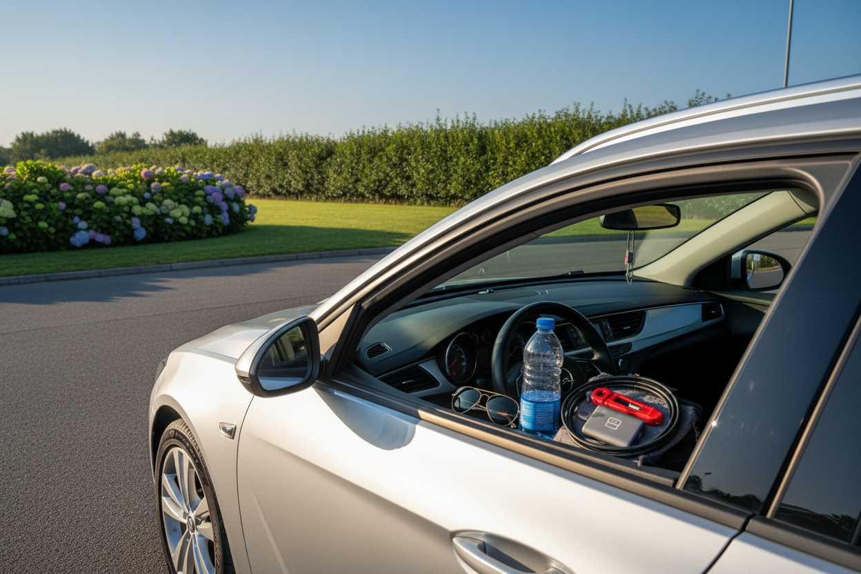 Wednesday Morning Extreme Heat Check for UK Drivers: 37C Forecast, Red Warning and Early Cabin Prep