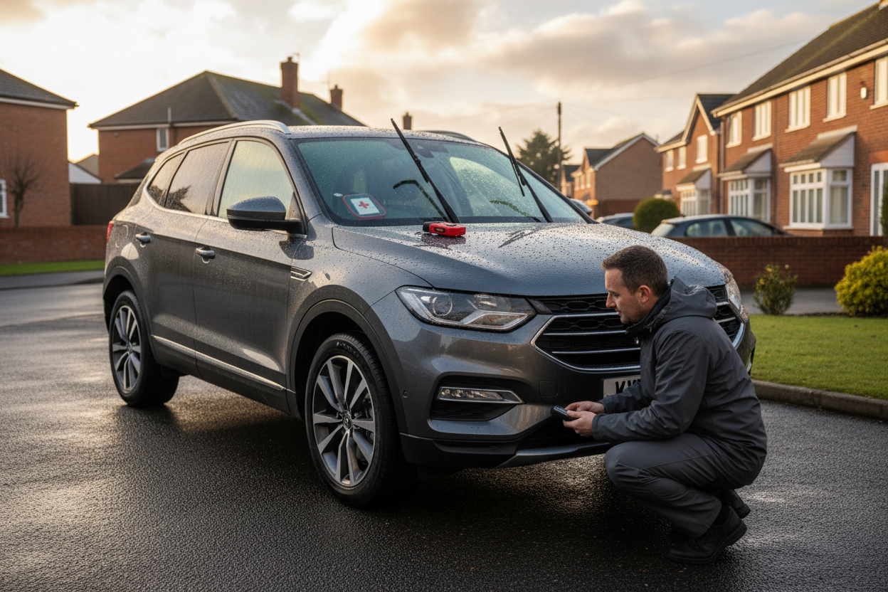After Overnight Rain: The 5-Minute Morning Car Check Before You Join the Road