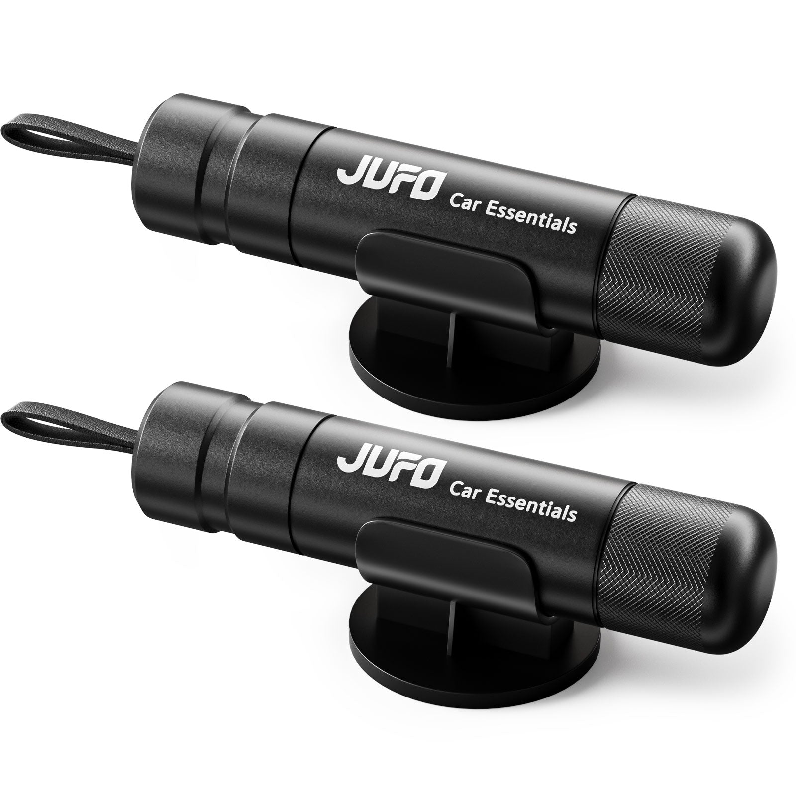 JUFO 2 Pack Car Escape Tool – Emergency Window Breaker & Seat Belt Cutter, Vehicle Safety Hammer for Car Escape