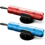 JUFO 2 Pack Car Escape Tool – Emergency Window Breaker & Seat Belt Cutter, Vehicle Safety Hammer for Car Escape