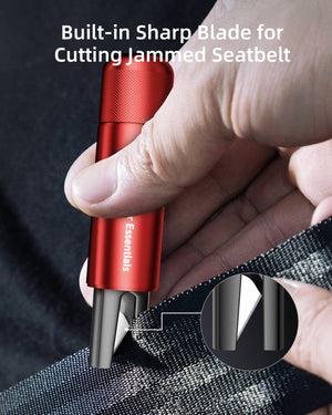 JUFO car escape tool seatbelt cutter detail